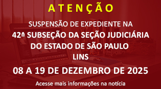 Suspensão de Expediente - Lins