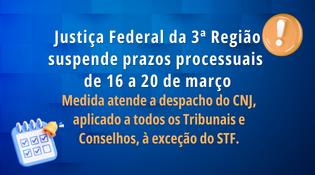 suspensão de prazos